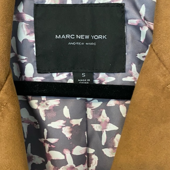 Marc New York - Suede Motto Jacket - Picture 3 of 3